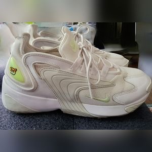 2019 Nike Zoom 2K White Barely Volt Ghost Aqua *RARE* US 10 Women's